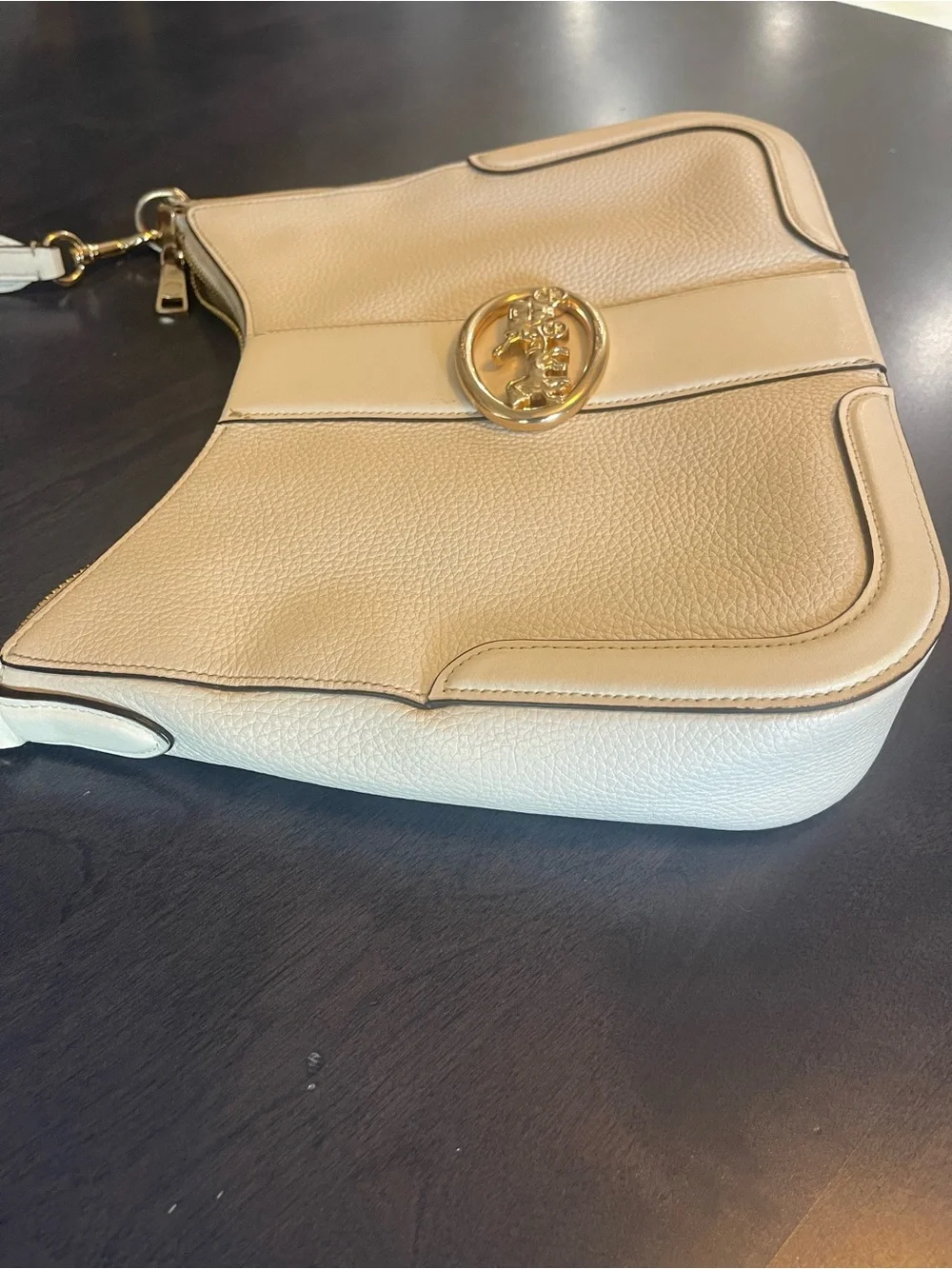 Coach C1534 Georgie Hobo in Chalk